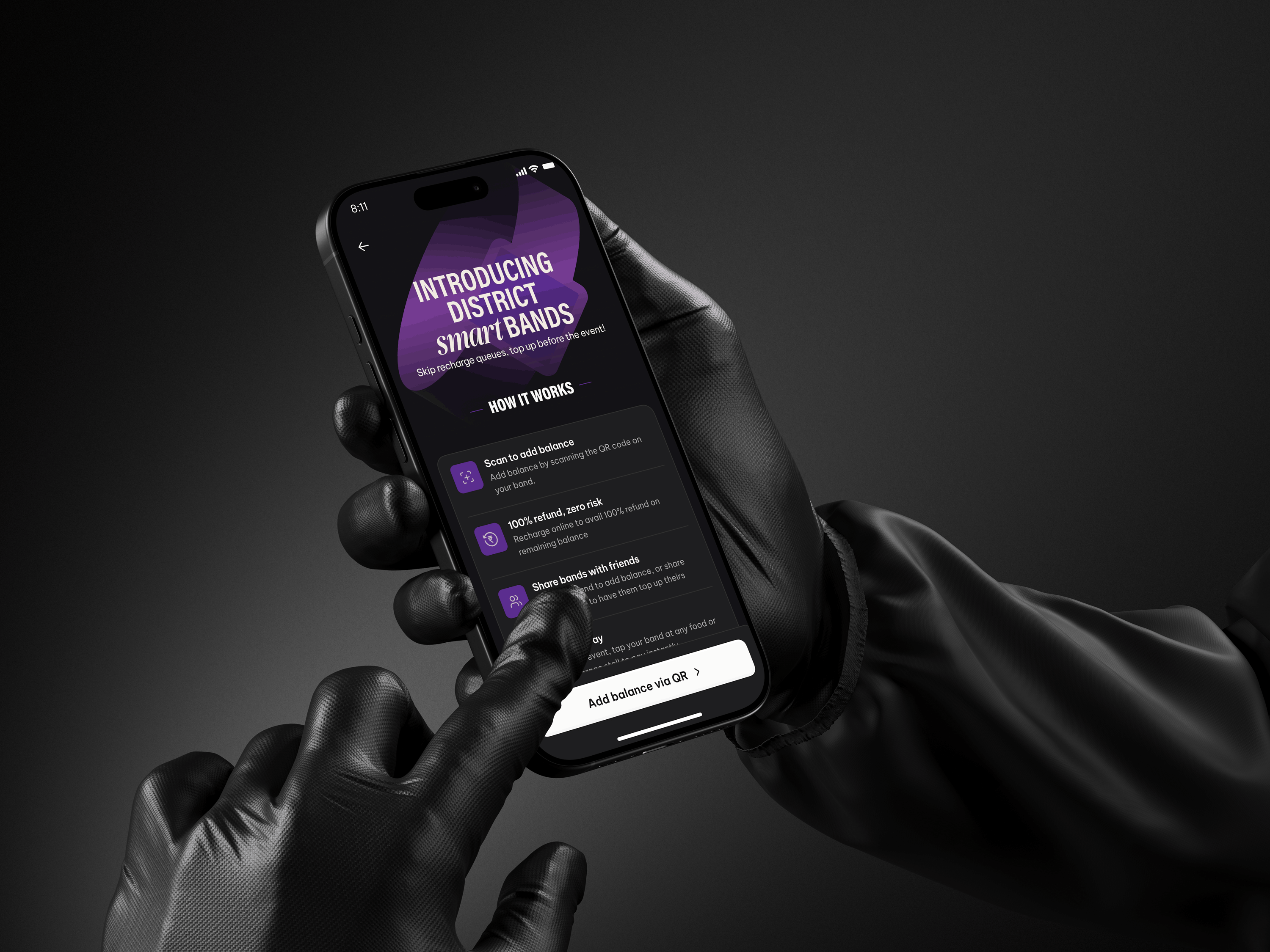 Cashless Event Experience - District by Zomato