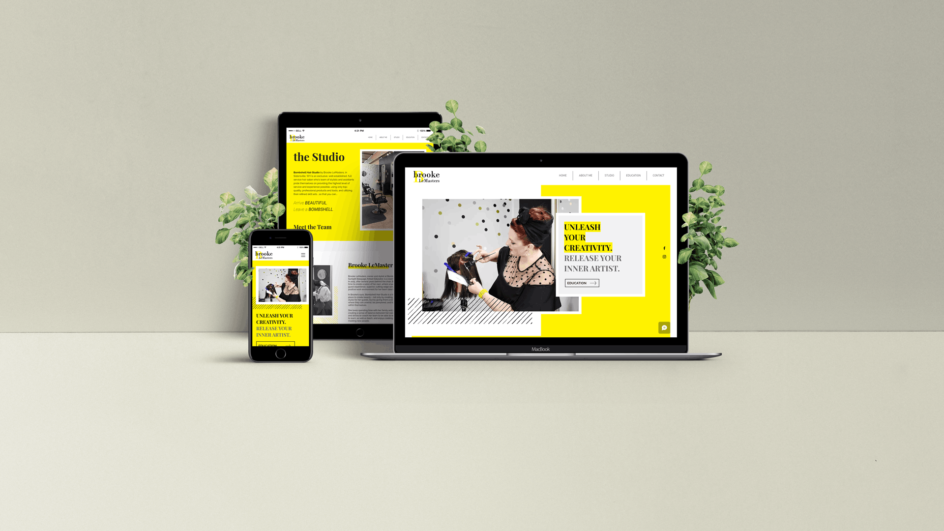 BrokeLeMasters Website